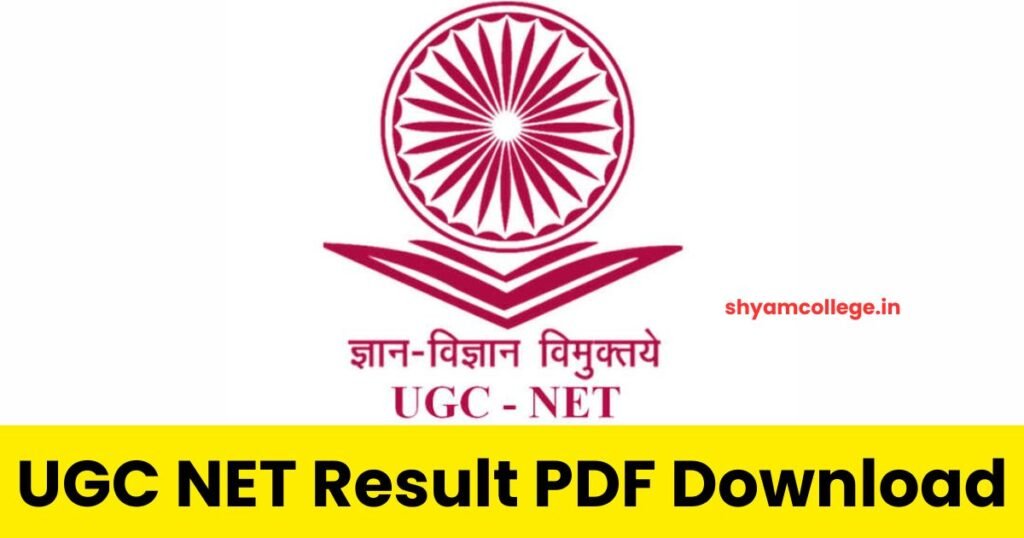 UGC NET Result