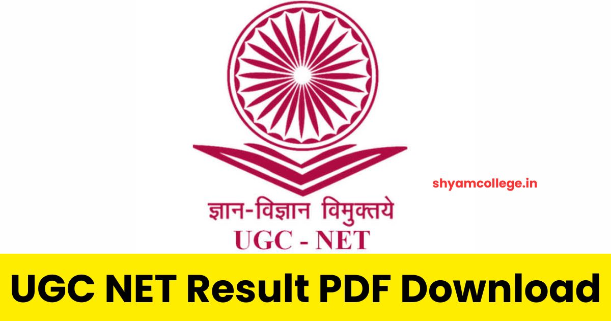 UGC NET Result